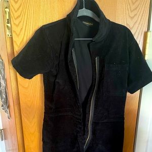 Black Corduroy jumpsuit from Nooworks